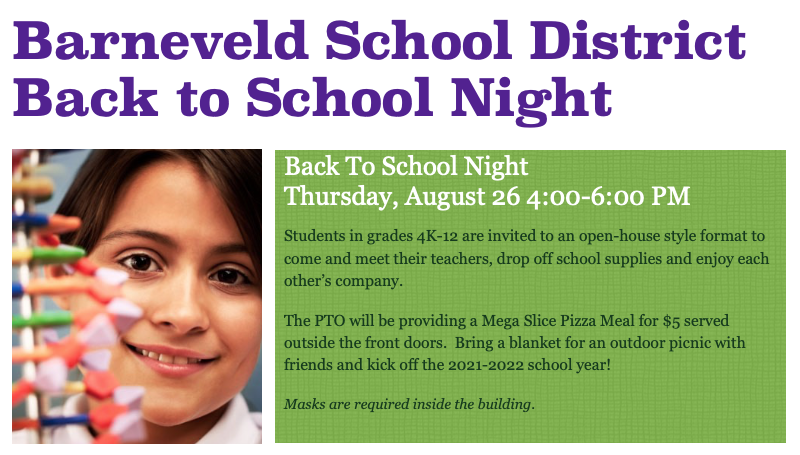 Back to School Night