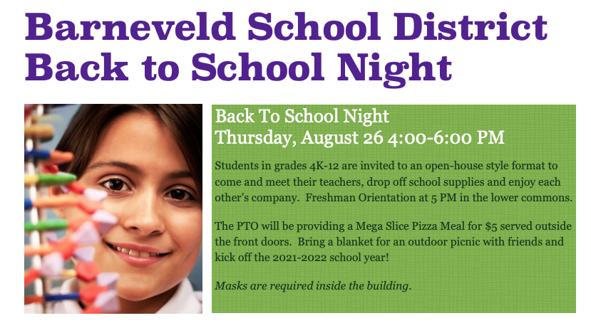 Back to School Night