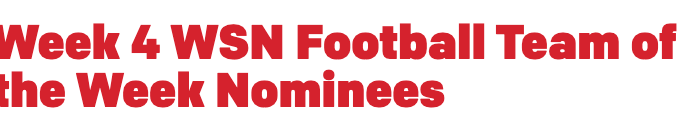 Team of the week