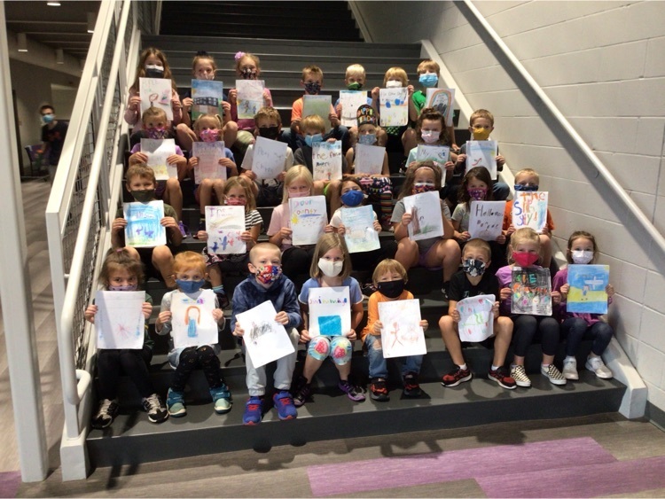 Ms. Handrick’s class and Mrs. Fingersons class celebrated becoming s published author!